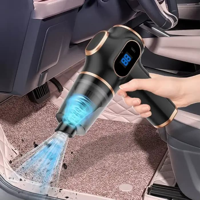 Aspirateur sans fil double usage pour maison et voiture