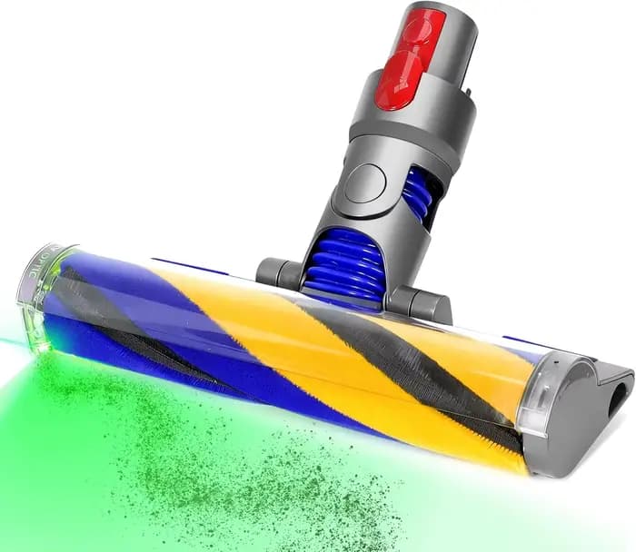 Tête de nettoyage légère et douce pour aspirateur Dyson V15 V11 V10 V8 V7