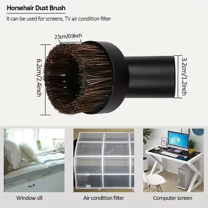 Brosse de nettoyage multifonctionnelle pour aspirateur domestique