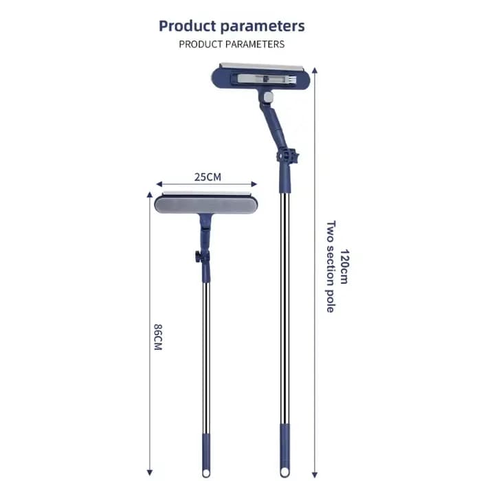 Nouveau nettoyant pour vitres de grande hauteur
