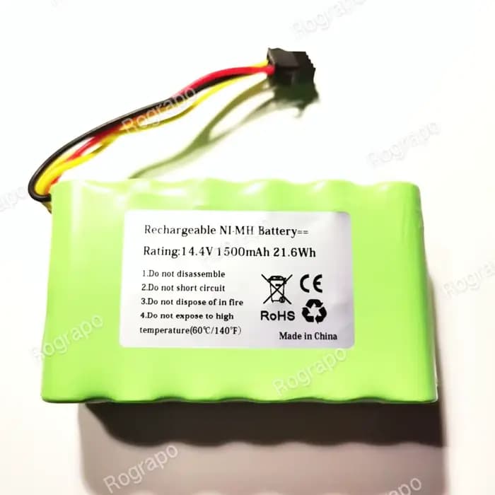 Batterie NI-MH 14.4V 1500mAh pour aspirateur Robot THOMAS TH-1060SC E-013-04-15195
