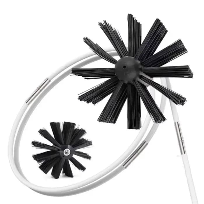 Brosse de cheminée rotative