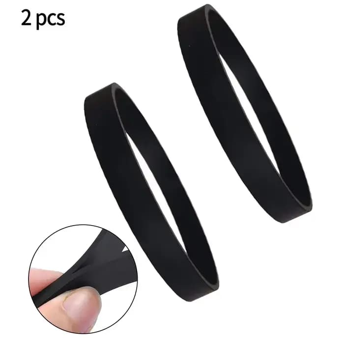 Ceintures 2 pièces pour Hoover 12675000002729 Courroie d'entraînement de Style aspirateur pour Goblin pour bandes Beldray, pièce de rechange pour Robot nettoyeur