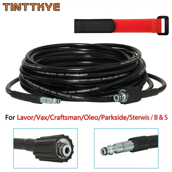 Tuyau de nettoyage haute pression pour pistolet de lavage rapide