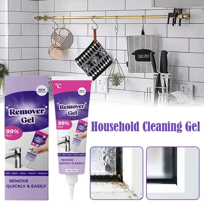 Gel nettoyant puissant pour carrelage mural domestique