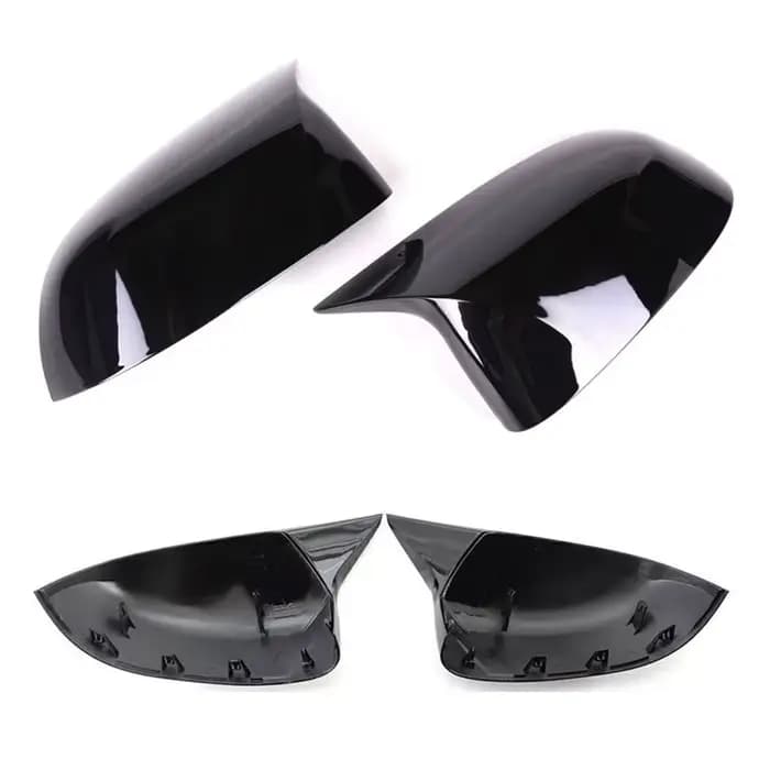 Couvercle de rétroviseur latéral de porte ABS, 2 pièces, pour BMW X3 G01 X4 G02 X5 G05 X6 G06 X G07 2018 – 2021, accessoires de style de voiture