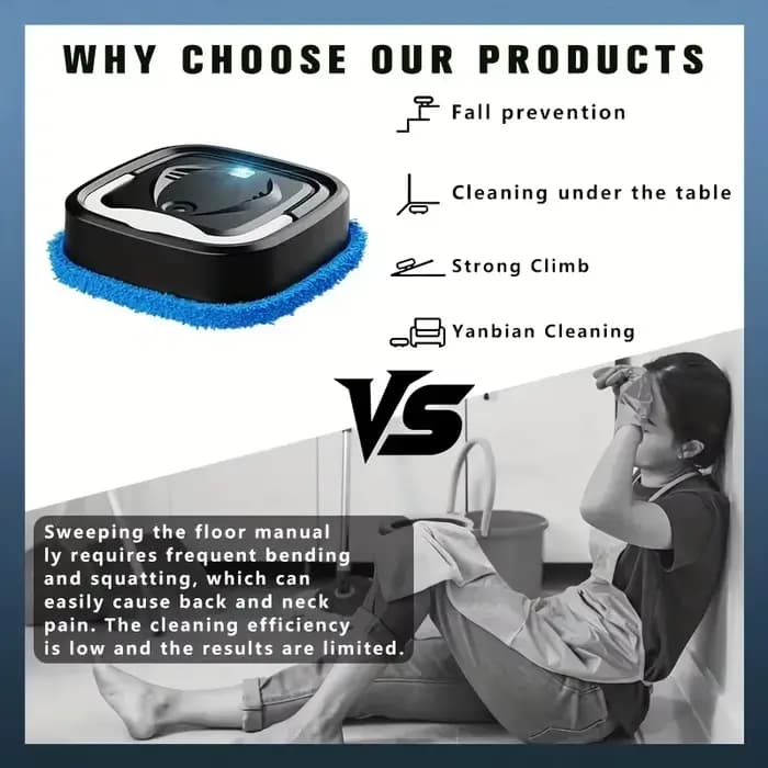 Robot de nettoyage à la vapeur facile à utiliser