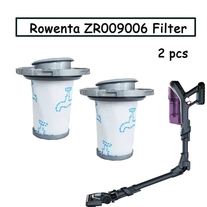 Compatible avec l’aspirateur sans fil Rowenta X-Force Flex 8.60 X-Pert 6.60 Filtre lavable ZR009006 Pièce de rechange