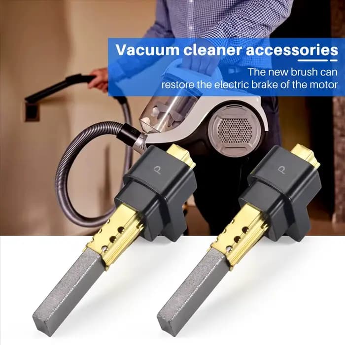 2 pièces brosse en carbone de moteur d'aspirateur 6.5X11X32mm
