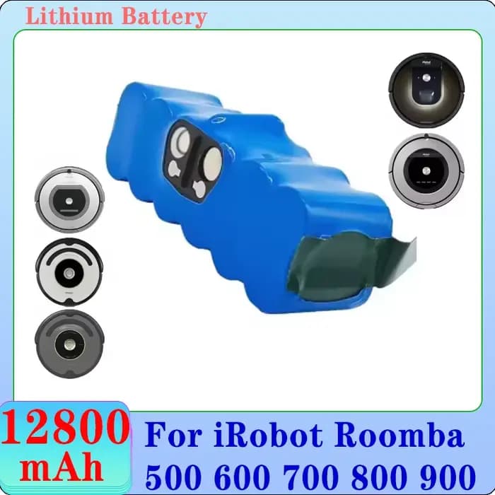 14.4V pour iRobot Roomba batterie 500 600 700 800 900 série 510 530 550 650 770 780 790 870 880 960 980