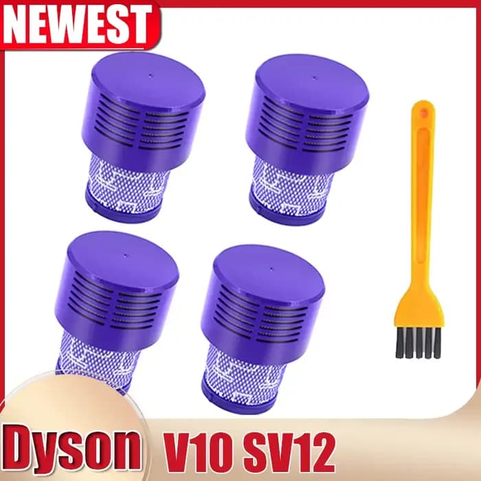 Grande unité de filtre lavable pour aspirateur sans fil Dyson V10 Sv12 Cyclone Animal