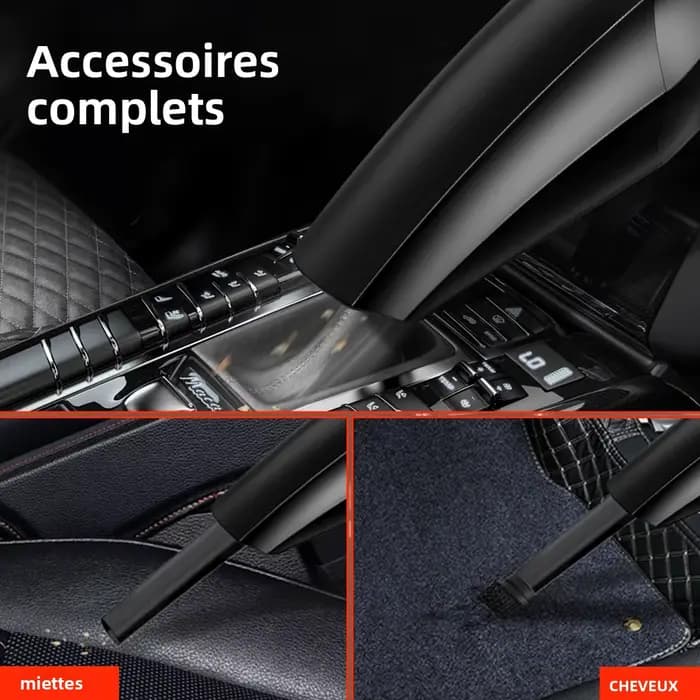 Mini aspirateur de voiture Portable filaire