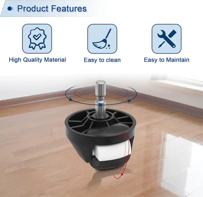 Ensemble de roulettes de roue avant pour aspirateur Robot iRobot Roomba série 500 600 700 800 900 i7 E5 E6