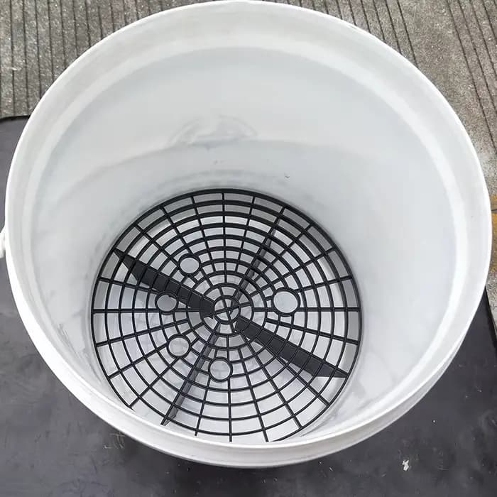 Seau de lavage en plastique anti-rayures de haute qualité
