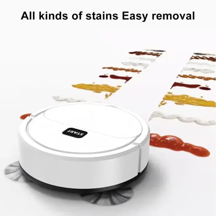 Aspirateur robot portable automatique 3-en-1 pour la maison