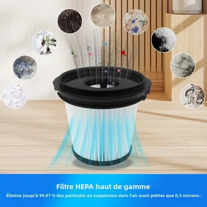 HOME TIMES 12 pièces accessoires Vacuun pour Shark IW3511/IW1111 Detect Pro nettoyeur sans fil
