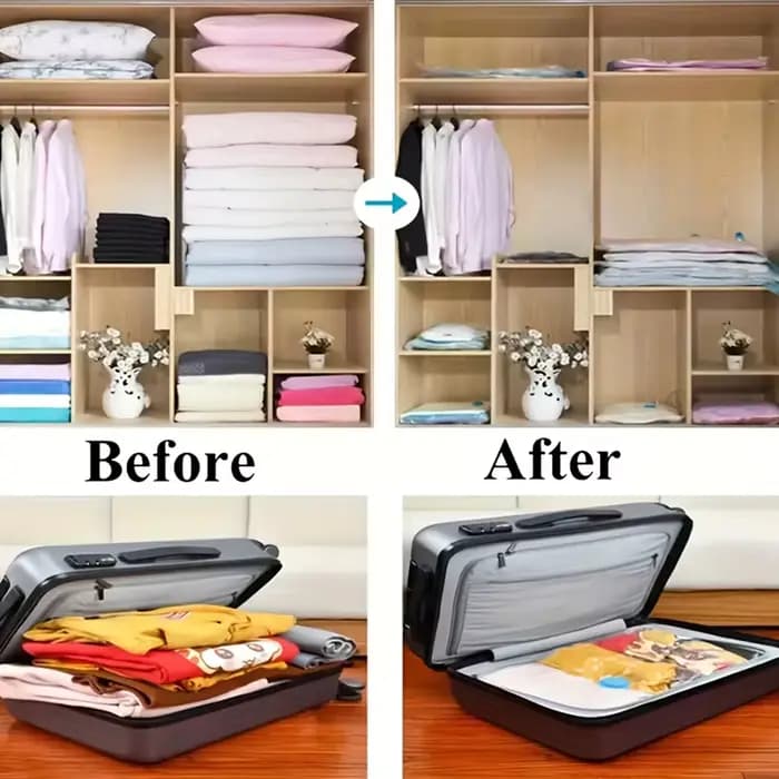 Sacs de rangement sous vide