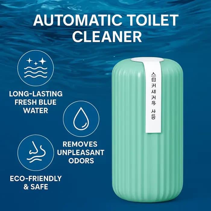 Bouteille de nettoyage automatique des toilettes