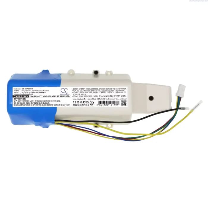 Batterie pour aspirateur 36.0V 2500mAh 1620966 Pour Bissell CrossWave sans fil Max