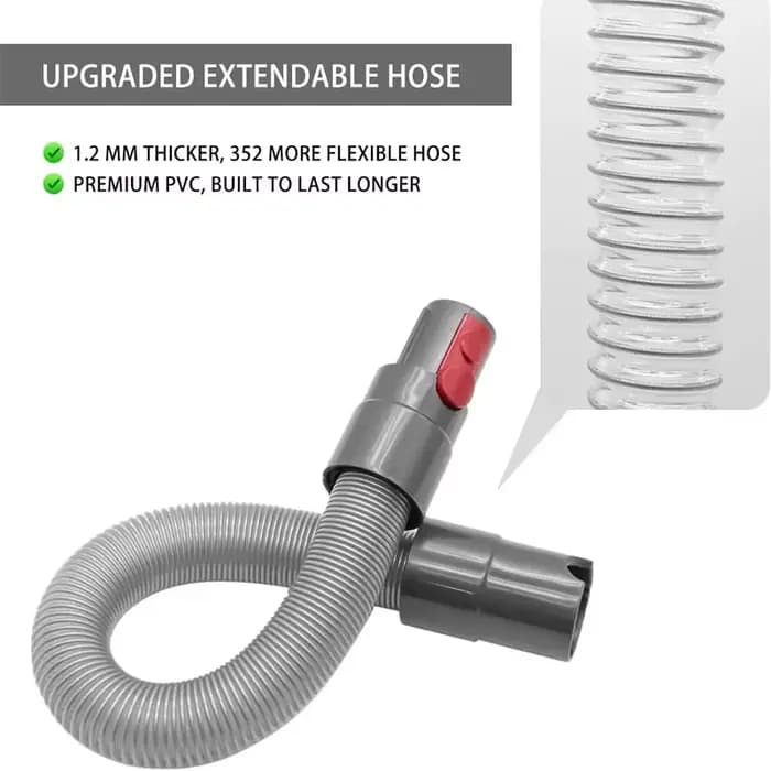 Tuyau d'extension Flexible pour aspirateur Dyson V7 V8 V10 V11 V15