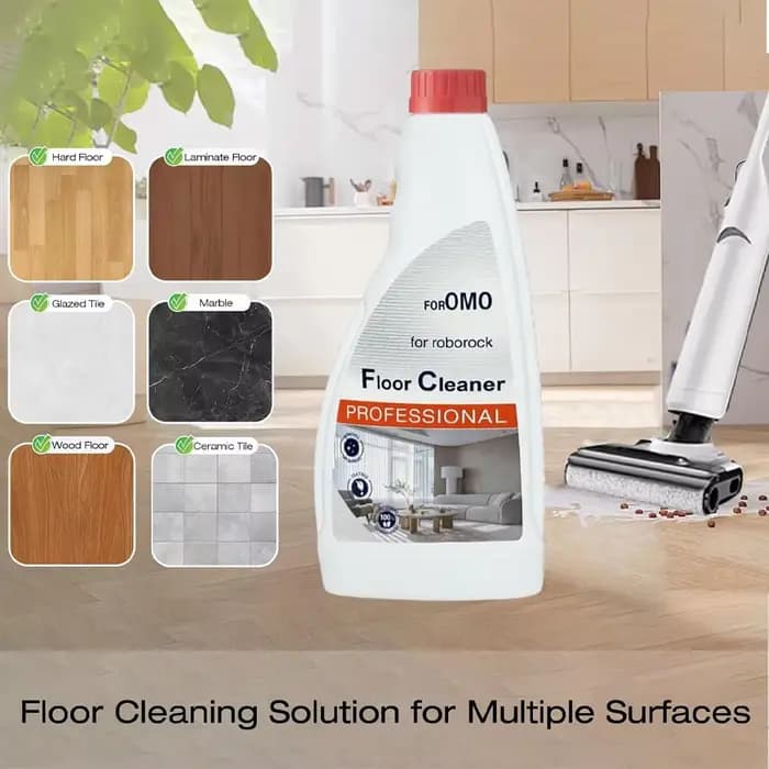 Solution de nettoyage des sols compatible avec tous les robots laveurs Roborock séries S7