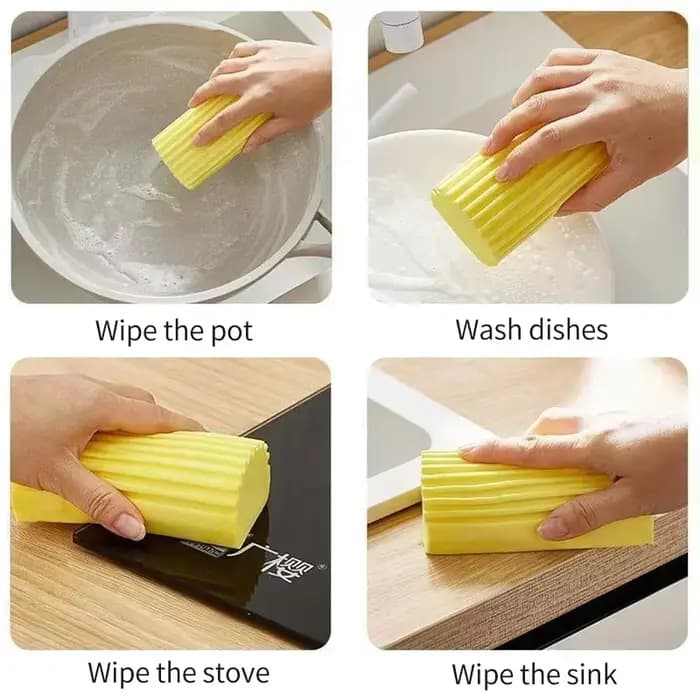 Éponge magique pour manger la poussière