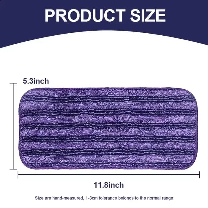 Tampons de vadrouille réutilisables en microfibre pour Swiffer