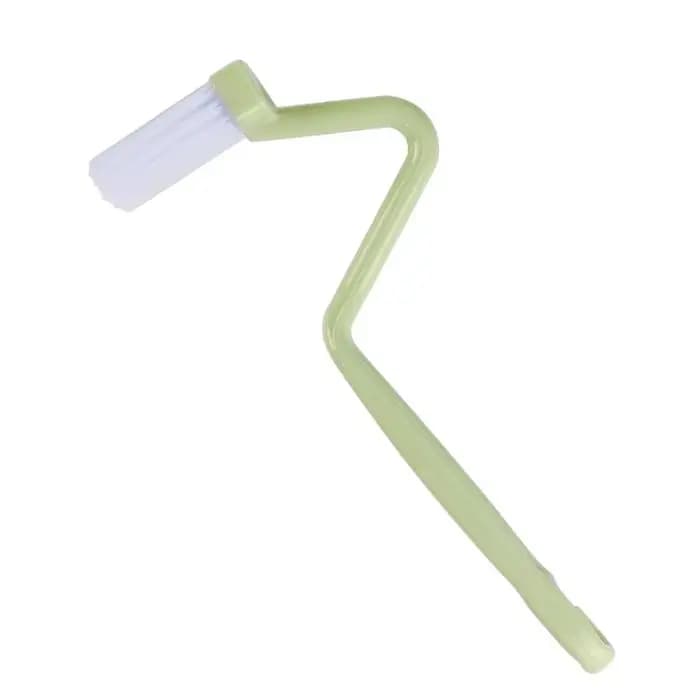 Brosse de nettoyage de toilettes en forme de S