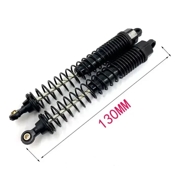Amortisseur d'huile de 130mm de long réglable, type 18019 180007 pour voiture d'escalade HSP 94180 1/10 versi4tage Rock Inoler RC