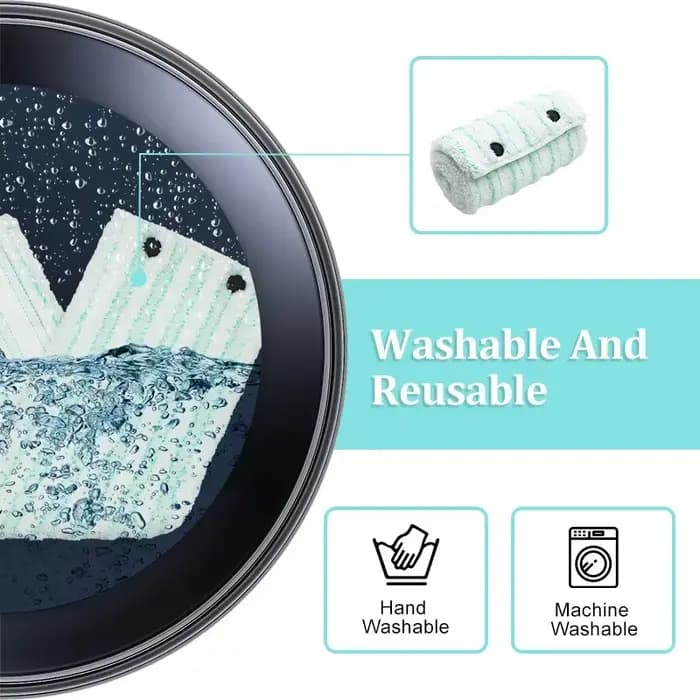 Tampon plat de vadrouille pour Leifheit Clean Twist XL Micro Duo