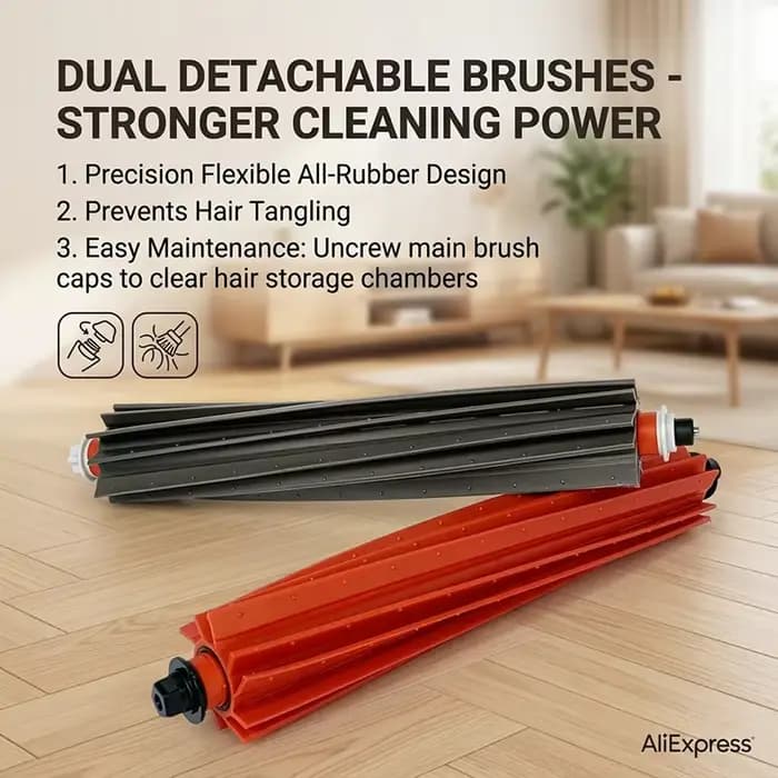 Accessoires pour aspirateur robot Roborock S8 MaxV Ultra : sac à poussière