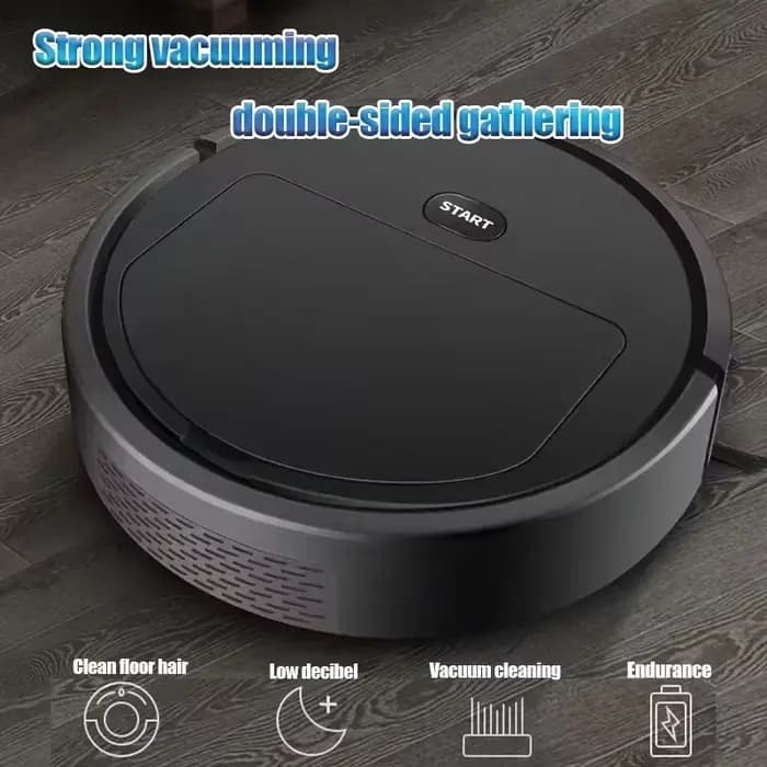 Aspirateur robot portable automatique 3-en-1 pour la maison