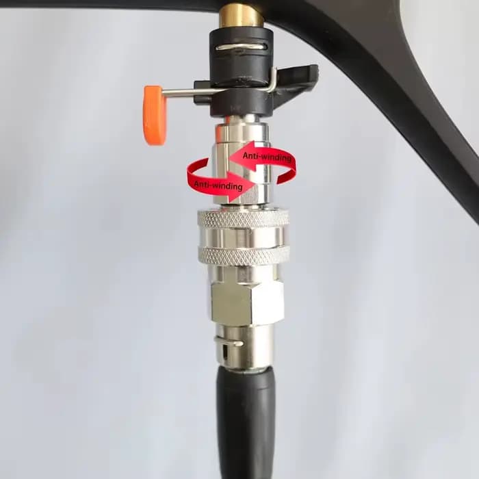 Adaptateur anti-enchevêtrement pour odorà eau haute pression