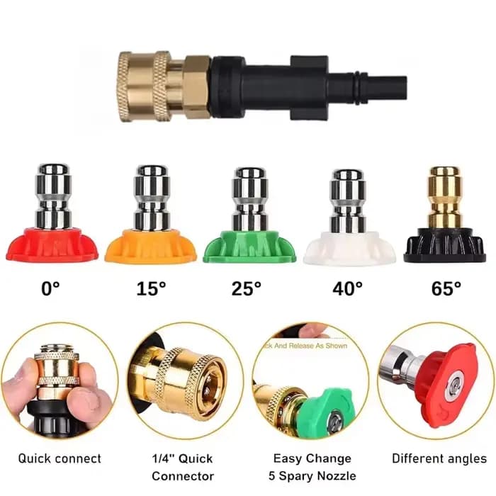 Adaptateur de pistolet à eau haute pression pour AR Blue Clean/Black Decker