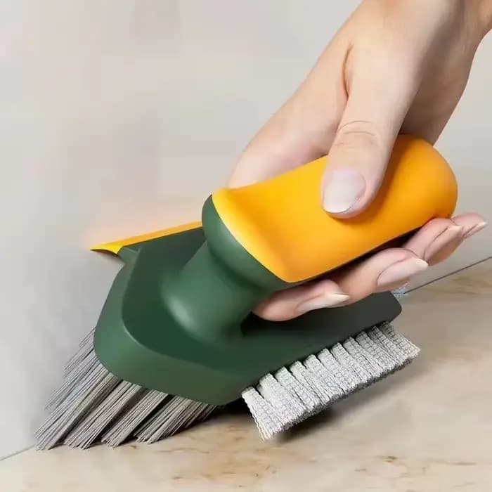 Brosse de nettoyage 4-en-1 en forme de V pour les interstices