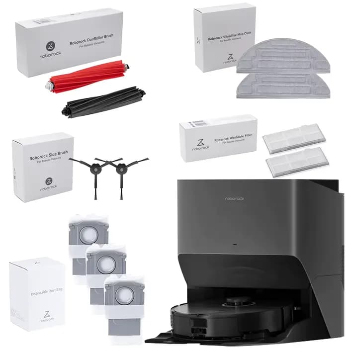 【Optionnel】 Accessoires d'origine pour aspirateur robot Roborock S8 Pro Ultra