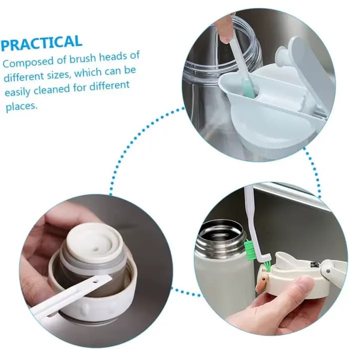 Ensemble de brosses de nettoyage domestique pour bouteille Hydroflask