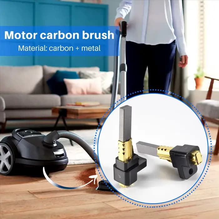 2 pièces brosse en carbone de moteur d'aspirateur 6.5X11X32mm