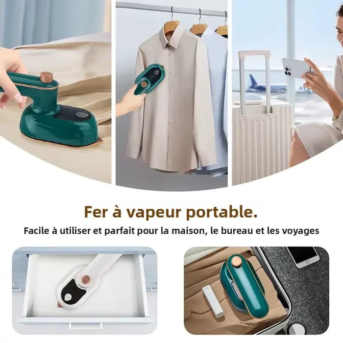 Mini défroisseur vapeur pour vêtements