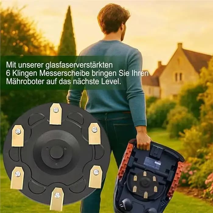 Kit de remplacement de disques à 6 lames légers pour Segway Navimow I105N