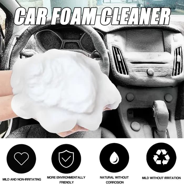 Nettoyant à mousse multifonctionnel pour l'intérieur de la voiture