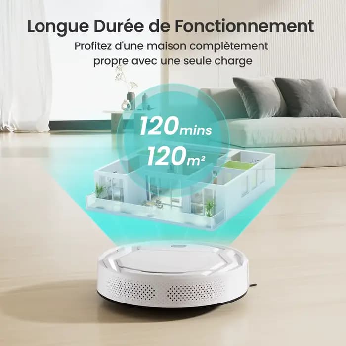 Lefant M210 Aspirateur Robot avec Télécommande