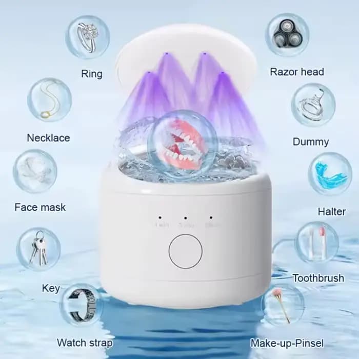 Nettoyeur ultrasonique professionnel pour prothèses dentaires