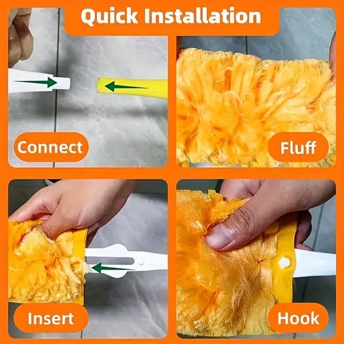 30 pièces 360 recharges de plumeaux pour plumeaux Swiffer