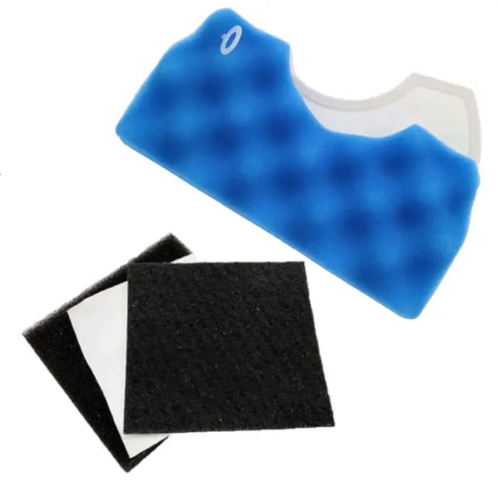 1 ensemble de filtre éponge bleu + 1