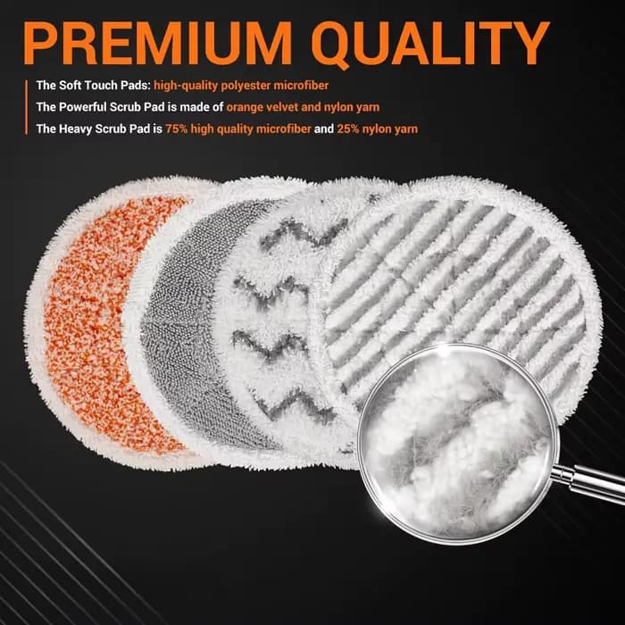 Tampons de vadrouille à vapeur pour Shark S7001 S8201 S8001 S7201 S7000 S7000AMZ S7001TGT série améliorée