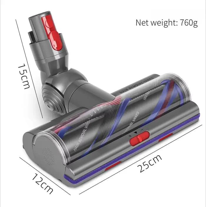 Tête de brosse anti-emmêlement à couple élevé pour les modèles Dyson V8 V7 V11 V15 V10