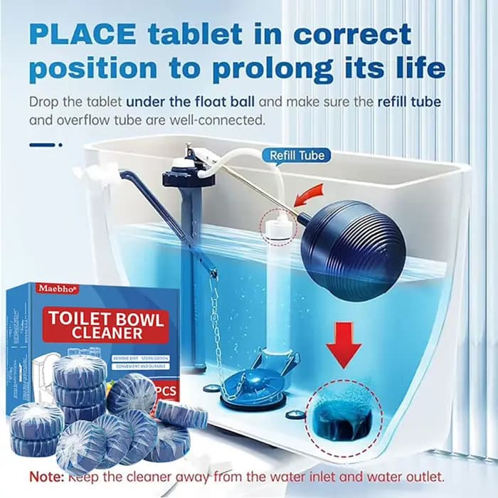 Nettoyeur de toilettes déodorant automatique