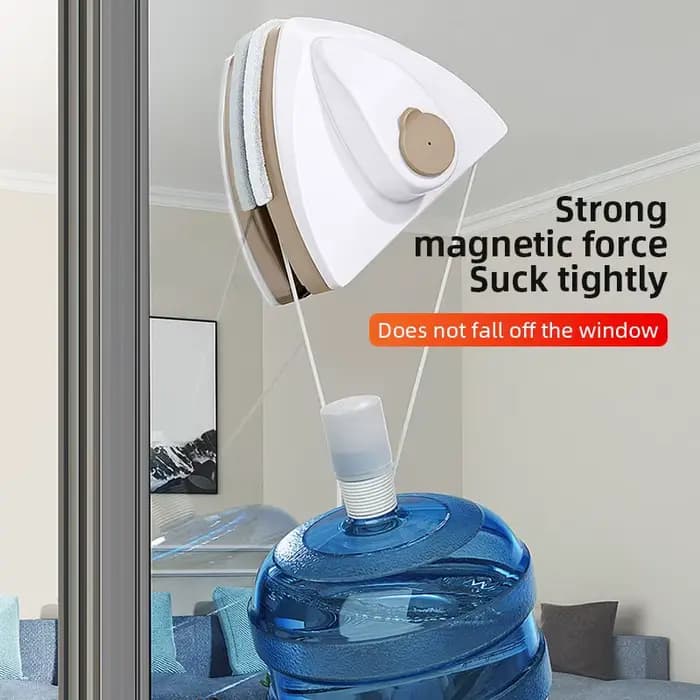 Brosse nettoyante magnétique pour vitres