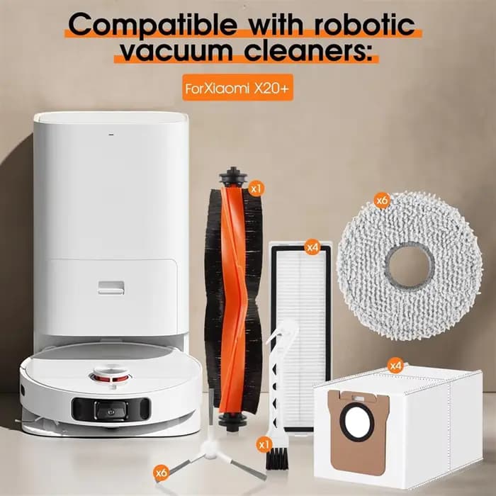 Ensemble d'accessoires pour aspirateur Robot Xiaomi X20 +